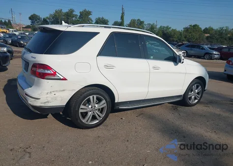 2014 Mercedes-Benz Ml 350 4Matic z USA, uszkodzony, nr VIN 4JGDA5HB9EA422203